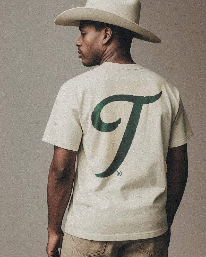 Monogram T Shirt - Cream